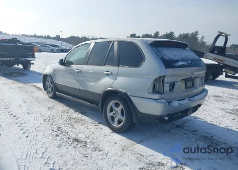 2005 BMW X5 4.8Is z USA, uszkodzony, nr VIN 5UXFA93585LE83036